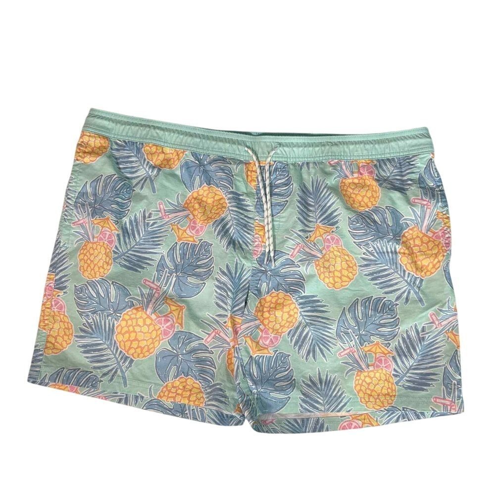 Goodfellow &‎ Co Mens Size XXL Tropical Board Shorts Swimwear Beach Mesh Lining